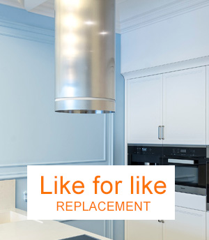 Chimney cooker hood